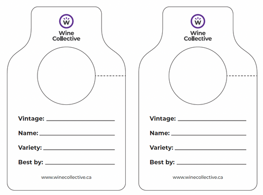 Cellaring Labels - Wine Tags