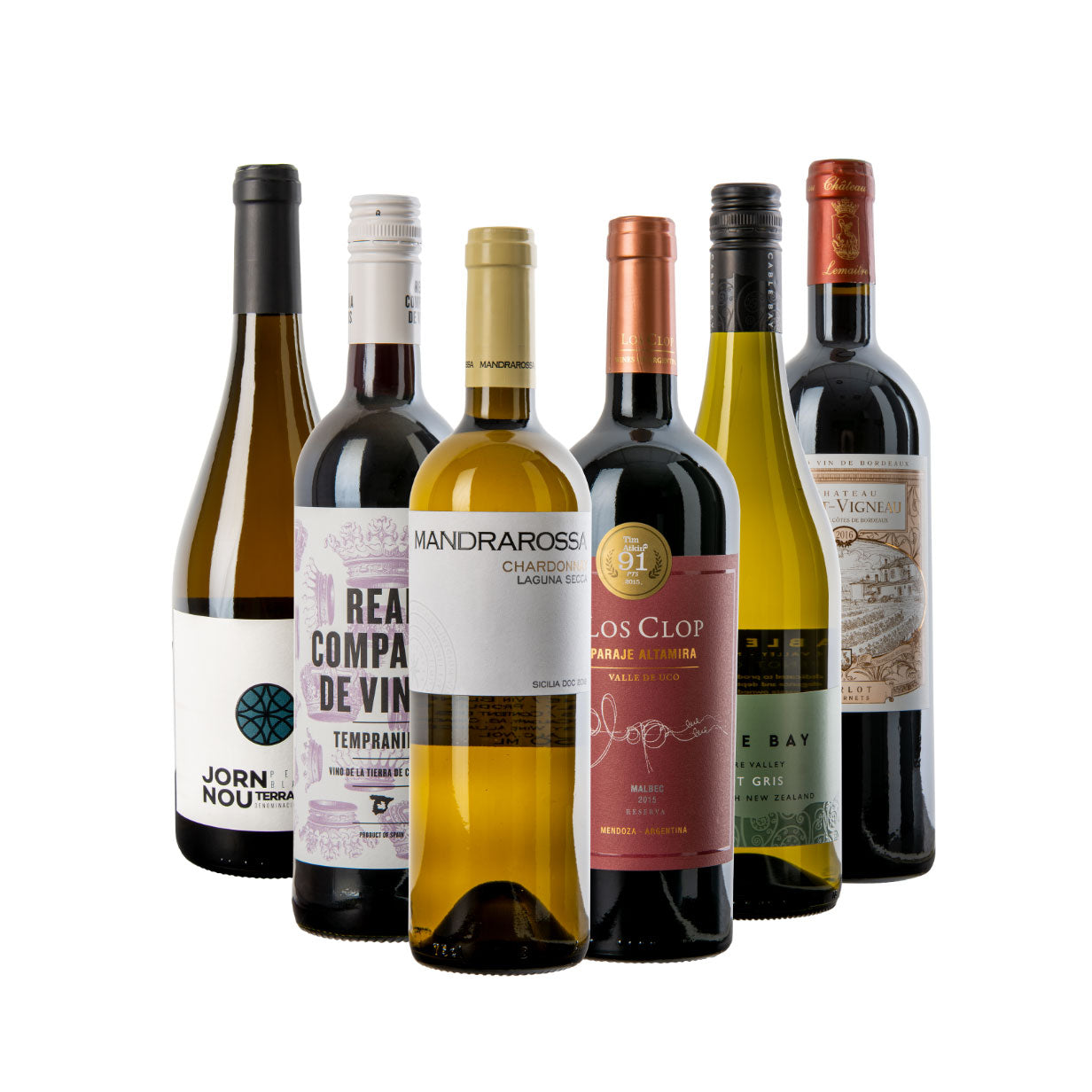 6 Wines - Essential Mixed GIFT (1 month)